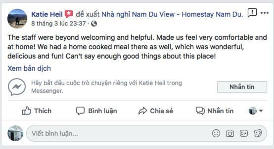 Nam Du View Guest House 外观 照片